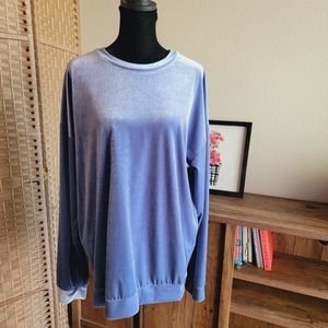 Forever 21 Velour Long Sleeve